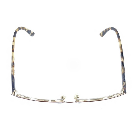 Prada VPR 61X 552-1O1 Brown Half Rim Eyeglasses Frames 54-17 145 Italy Designer - Picture 3 of 12